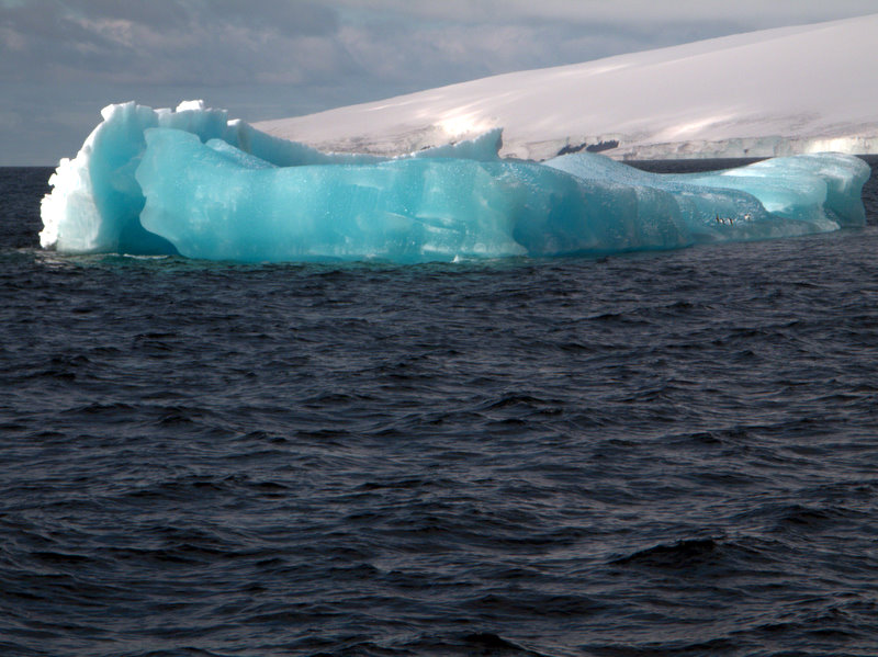 blue iceberg from Oden